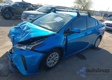 2021 Toyota Prius Le from USA, damaged, VIN JTDKAMFUXM3143369